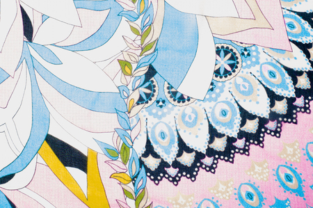 Fabric silk natural texture. a fine, strong, soft, lustrous fiber produced by silkworms in making cocoons and collected to make thread and fabric.の写真素材