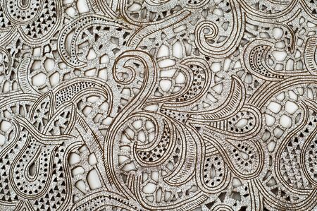 The skin texture with a broken red lace pattern,   Photography Studio