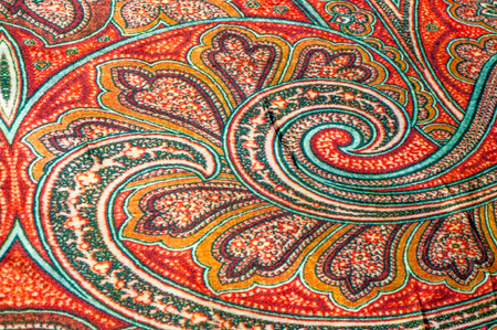 Fabric silk texture, color, abstraction.の写真素材