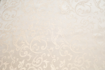 Fabric silk texture, cream, cream-colored, cream-coloured, pale beige. 