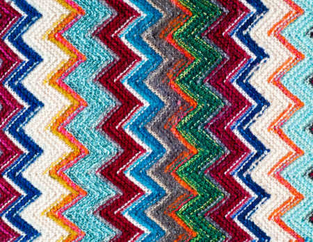 Missoni fabric wool textureの写真素材