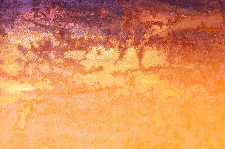 Texture of rusty iron. Background and texture of rusty on iron with vintage color and vintage style....