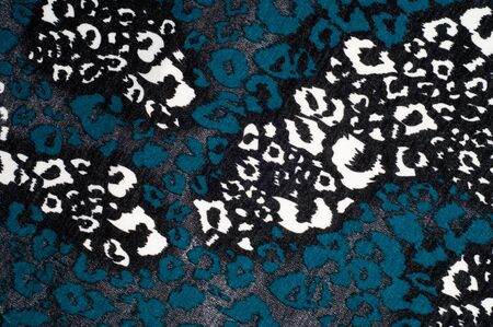 The texture of wool fabric, dark blue