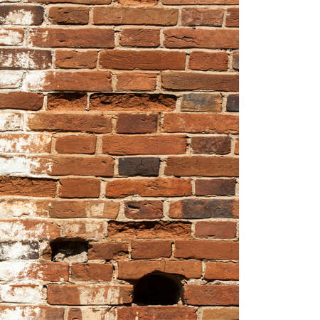 texture of bricks. Texture of old brick building