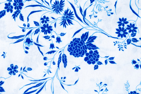 Texture, background, fabric cotton pastel type flower patternの写真素材