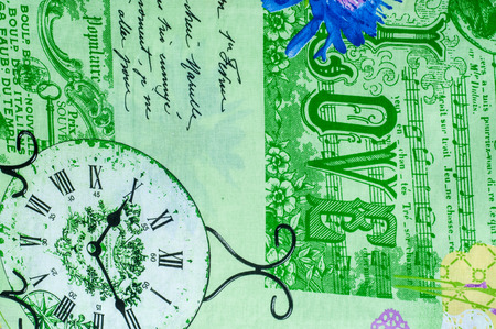 Texture, background. Cotton fabric, linen patterned abstract on the topic musicの写真素材