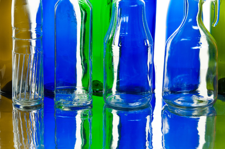 bottle texture. a container, typically made of glass  and with a narrow neck, used for storing drinks or other liquids. A bottle is a container used to carry liquidsの写真素材