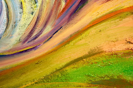 Ethnography, M.Sh. Khaziev. Honored Artist of Tatarstan. The picture painted in oils. Abstract patternのeditorial素材