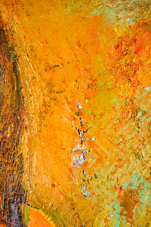 Ethnography, M.Sh. Khaziev. Honored Artist of Tatarstan. The picture painted in oils. Abstract patternのeditorial素材