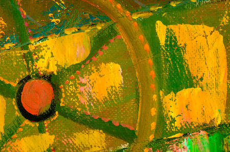 Khaziev Madiyar Sharipovich Honored Artist of Tatarstan. Texture, background. The picture painted with oil. abstract drawing, with large brush strokes brush oil paintsのeditorial素材