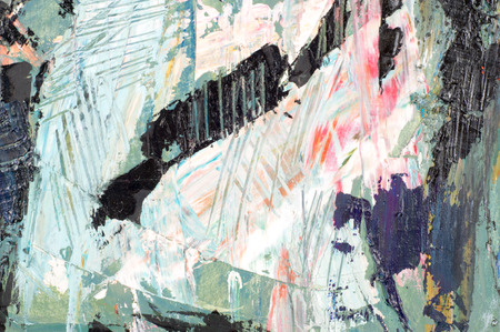 Ethnography. Khaziev Madiyar Sharipovich Honored Artist of Tatarstan. Texture, background. Abstract picture painted in oilsのeditorial素材