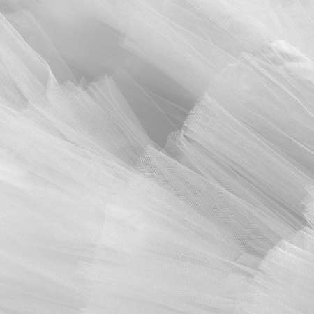 Ball white.  White cloth.  tissue, textile, fabric, material, texture.の写真素材