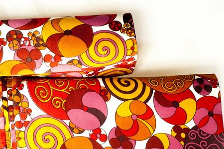 immagine colorata di palle. tissue, textile, fabric, material, texture. Image of balls on the...