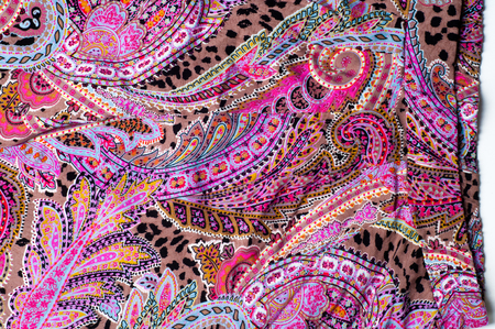 Pants for women, Breeches. Abstract pattern. Paisley (design) textureの写真素材