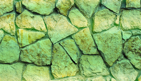 Texture, background Wall built of granite stones,の写真素材