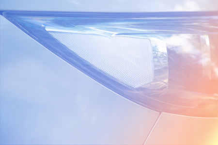 texture, background, pattern. car parts, car headlights, parking lightsの写真素材