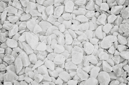 Texture, pattern, background. marble chips for landscaping pebbles close-up samples, marble pebbles, a hard crystalline metamorphic form of limestone,の写真素材