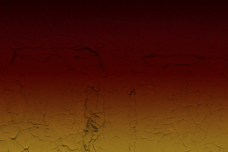 old paint on a concrete wall. Old painted wall. Cracking and peeling paint on a wall. Cracks Effect...