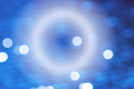 Texture, pattern, background. blurred image Gaussian. The reflection of the sun on the water. Sunlight on Waterの写真素材