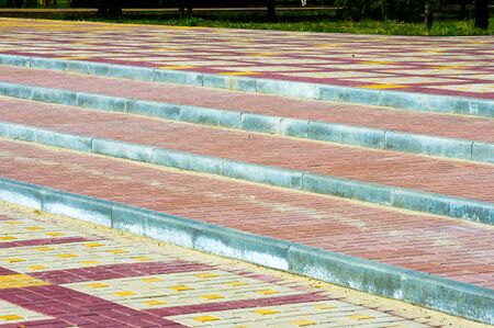 Texture, background. Texture, background. Pavement. any paved area or surface. sidewalk,  footpath, causeway, footway, sidewayの写真素材