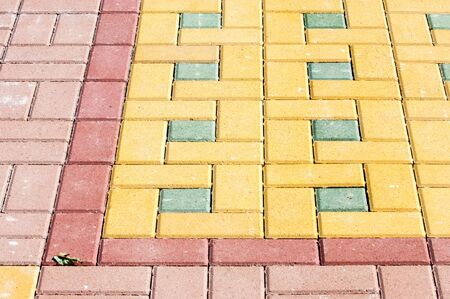 Texture, background. Texture, background. Pavement. any paved area or surface. sidewalk,  footpath, causeway, footway, sidewayの写真素材