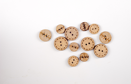 Texture, background, pattern. buttons. garment fastener loops are generally in the form of a circle.