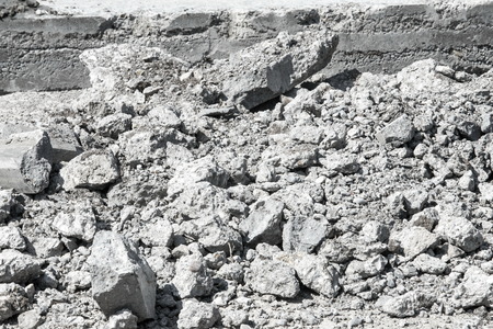 Texture, background.  Construction garbage. litter, rubbish, garbage, trash, refuse, sweepingsの写真素材