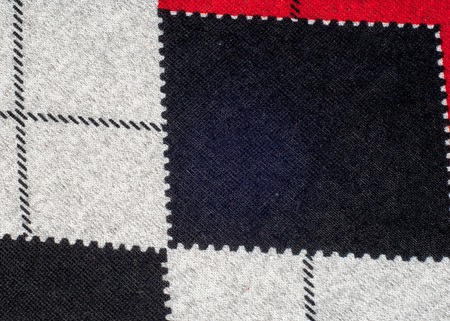 The texture of wool fabric in a cage. Photography Studioの写真素材