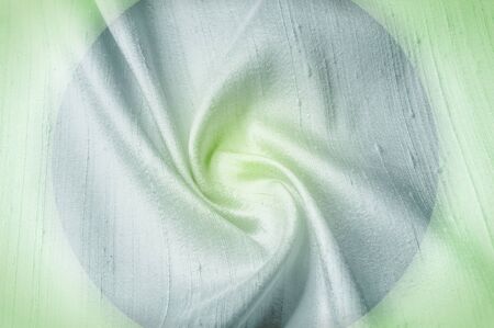 Texture background pattern. Linen fabric Light beige. Light brown linen cloth texture for the background.の写真素材