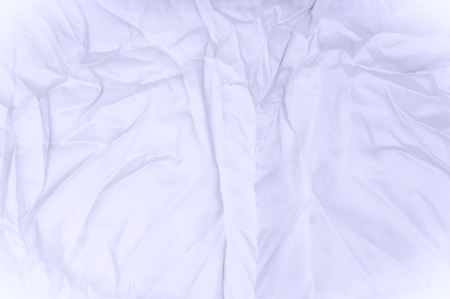 Texture background of fabric. Blue white cloth. Silk fabric wallpaper texture background pattern in sepia pastel blue cream blue white shade tint: Lovely natural silk textured textileの写真素材