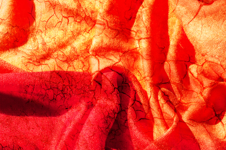 Texture, background, pattern. Cracked earth, clay. Abstract nature background with cracks of the earth. Abstract fabric background with cracksの写真素材