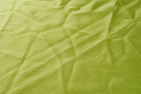 Texture, background. template. Cloth silk green, crepe de Chine. a fine crepe of silk or similar...