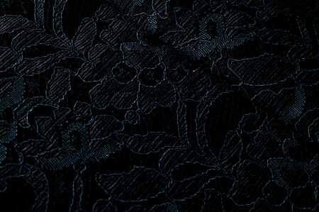 Texture of the background image,  Black lace flower background