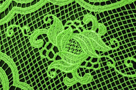 texture, pattern. lacy green fabric. Super soft, but textured, this lace is perfect for creating any...