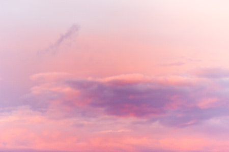 Texture, background, pattern. Clouds at sunset (dawn) pastel colors beautiful paintsの写真素材