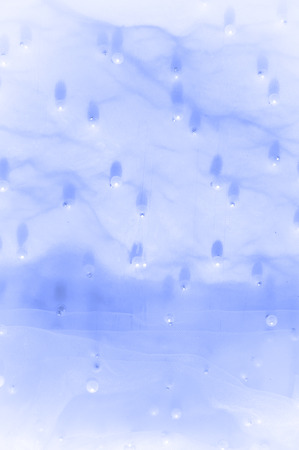 Blue, blue translucent fabric, embroidered with beads. Perfect for your design, this incredibly...