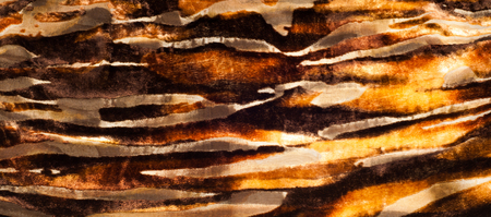velor texture Saros, background, yellow brown black stripes