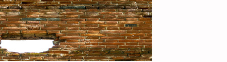 texture of bricks. Texture of old brick buildingの写真素材