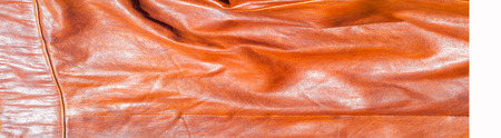 Leather Jacket texture, background with decorative stripes. an outer garment extending either to the...