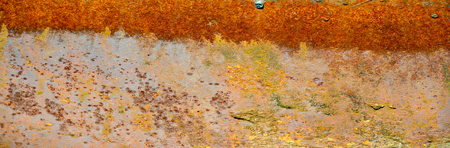 Texture, background, pattern. Old Iron Rusted Metal Sheet