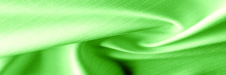 Texture. Green salad Emerald jacquard fabric. brings us a silk organza with a touch of texture. Peacock green, its drawing very few password lines. You will find an easy average weight, bright designの写真素材