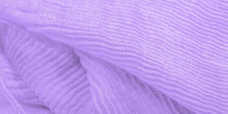 Texture, background, pattern, lilac silk corrugation crushed fabric for your projects