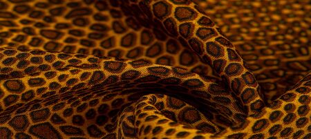 silk fabric pattern, animal skin, All projects are new and designed in our studio by designers who have in-depth knowledge in the field of fabric photo-printing and the use of their final productの写真素材