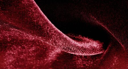 Texture background, pattern. red velveteen. Rock the runway with this beautiful high fashion fabric....