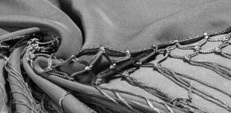 Background texture of silk fabric.の写真素材