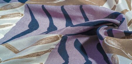 texture background pattern. Silk fabric with square patterns. shades of gray and blue. It is perfect...