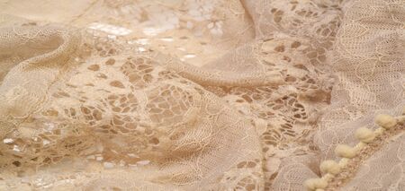 Texture, background, pattern, beige silk, feminine, corrugated New style hijab scarf maxi shawl big...