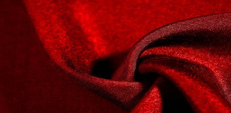 Texture, background, pattern, red color, fabric. cotton fabric is perfect for your projects, postcards, design and more! success is on your side!の写真素材