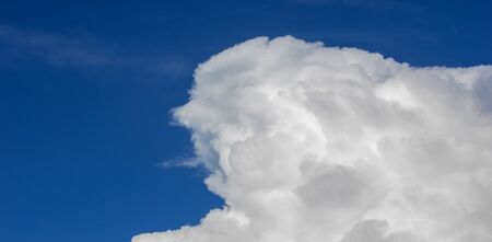 Texture background, pattern, wallpaper. They are still quite high clouds. They do not give rain. Altostratus clouds have an average level of gray or blue-gray. usually cover the whole sky.の写真素材