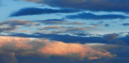 Texture background, pattern, wallpaper. They are still quite high clouds. They do not give rain....